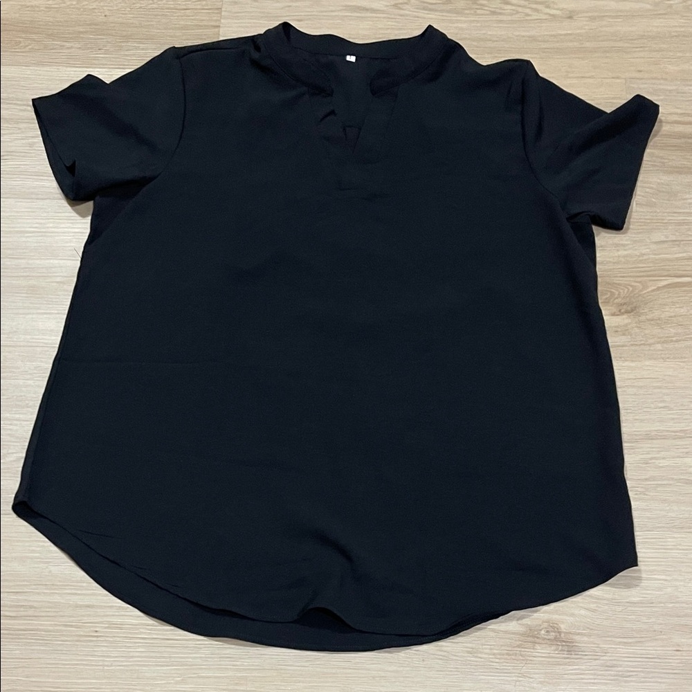 Classic Black Women's Blouse